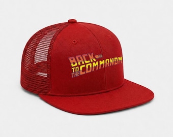 Embroidered Snapback Hat: Hebrew Israelite Faith Streetwear
