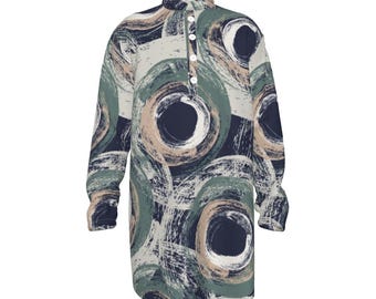 Hebrew Israelite: Elements Men's Long Sleeve Shirt, Judaica Apparel