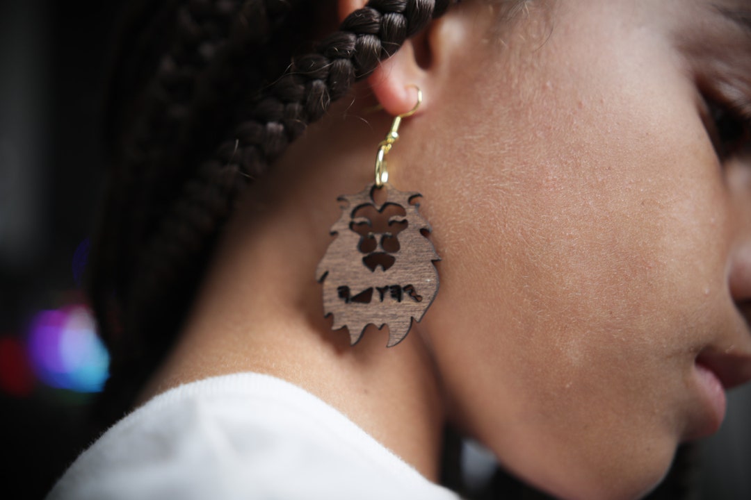 Hebrew Israelite Walnut Tribe of Yahawadah/judah Earrings Gift for Her