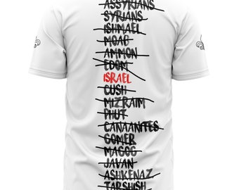 Hebrew Israelite Saints Of The Most High Jersey Judaica apparel