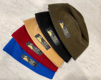 Hebrew Israelite HOJC Military Style Fleece Cap/Beanie  One Size Fits Most