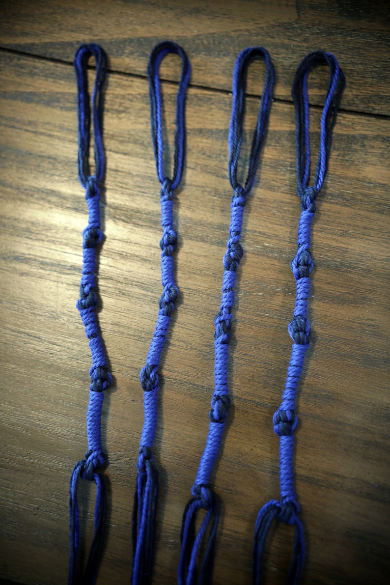 Hebrew Israelite Black With Navy Blue TasselsTzitzits /& 12 Tribes Of Israel Walnut Medallions