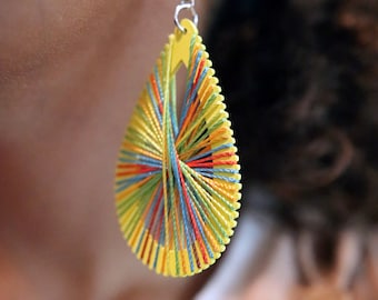 Hebrew Israelite Hand Made Drop Earrings Gift For Her Jewelry