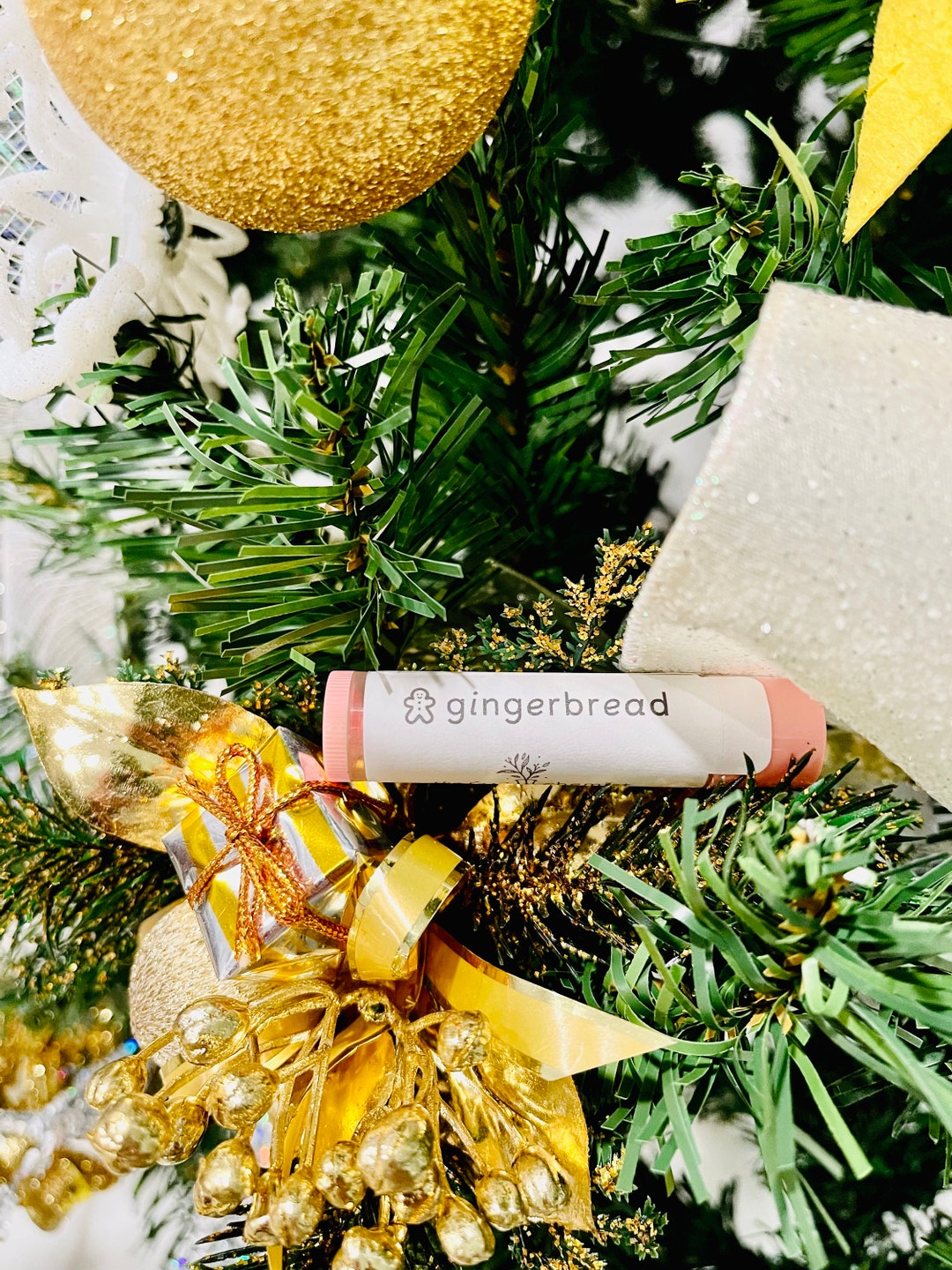 Gingerbread Lip Balm Gingerbread Chapstick Allnatural Etsy