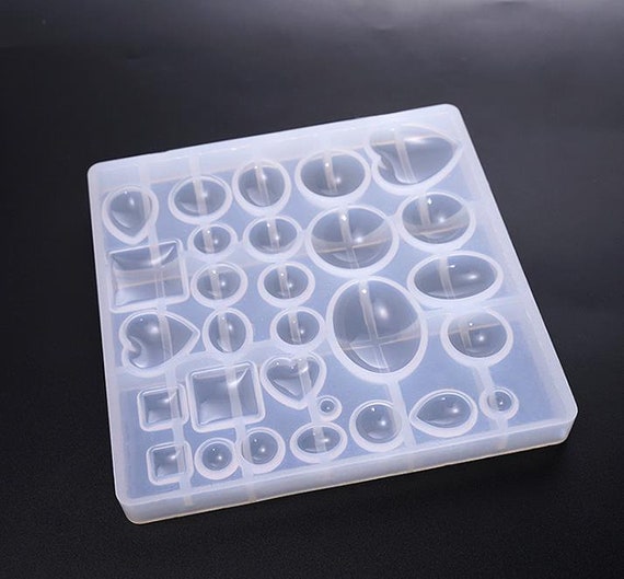 White Stone Crystal Silicone Mold Epoxy Resin Diy Decorate Making Jewelry  Molds