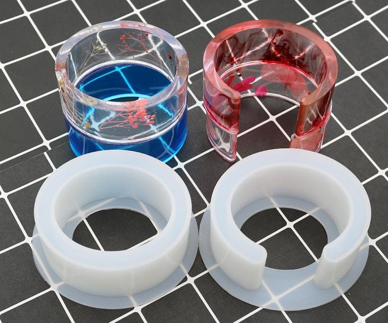 Double Sided Silicone Resin Mold Set - Geometrics + Bangle Bracelets –  Little Windows Brilliant Resin and Supplies