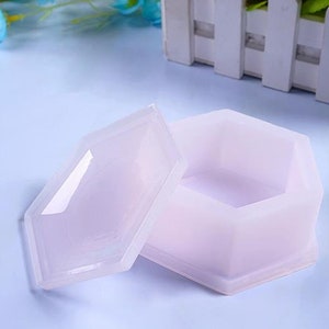 Glossy Container Ashtray Silicone Mold Epoxy Resin Round/heart Ashtray Mold  for Gift Diy Craft Making Supplies Ashtray Crafts Production 