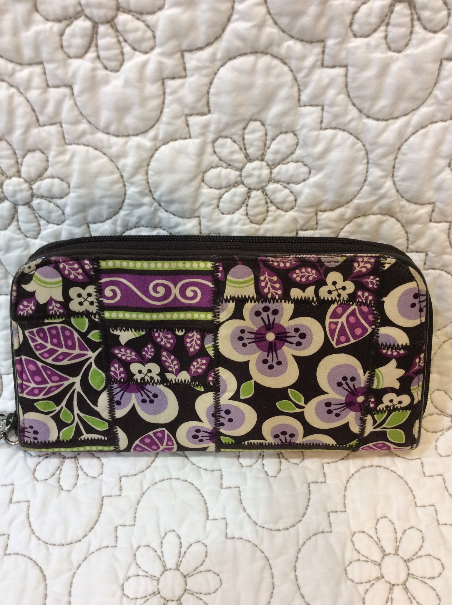 Vera Bradley Wallet Floral Design Etsy