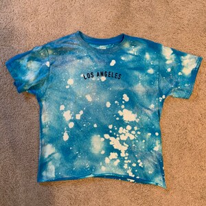 Los Angeles Bleach Dyed T-Shirt