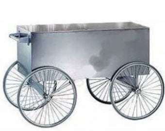 POPCORN WAGON STAINLESS Steel Wagon Popcorn carts vending popcorn mobile popcorn catering parties kids events popcorn mobile wagon cart