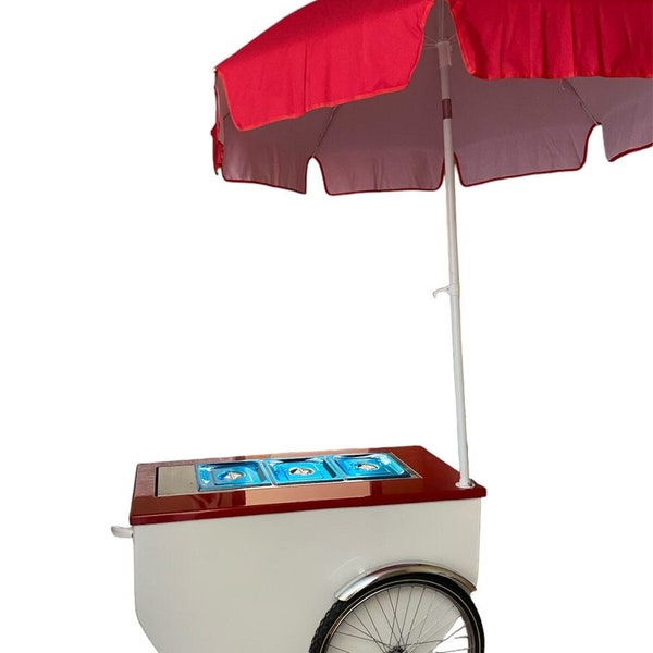 HOT DOG CART New Updated Trendy Hot Dog Mobile Cart Electric Hot Dog Cart Hot Dog Push Carts Hot Dog Vendor Mobile Cart Hot Dog Street Cart