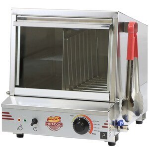 DELUXE HOT DOG Commercial Steamer Hot Dog Steamer Hot Dog Station Heavy Duty Hot Dog Steamer Concession Catering Hot Dogs Large Steamer image 8