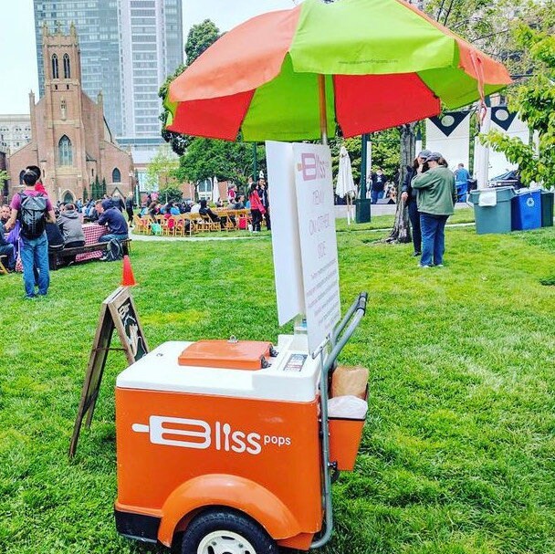 ICE CREAM CARTS, Refurbished Work Look as New, Ice Cream Push Carts