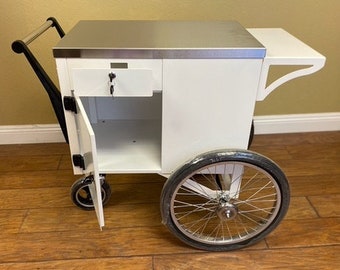 BRANDING DISPLAY CART Multiuse Cart Party Cart Favors Cart Samples Bar Cart Tea Time Cart Desserts Cart Cookie Cart Push Cart Coffee Tea