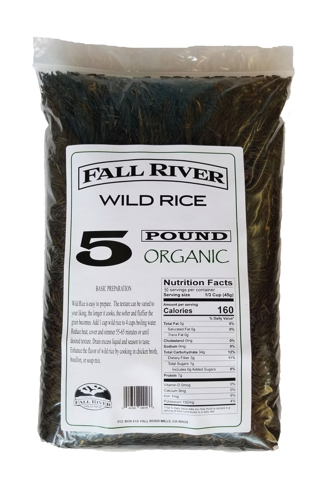 Organic Wild Rice Natural ORGANIC WILD RICE Bulk 5 Lbs Bulk Etsy