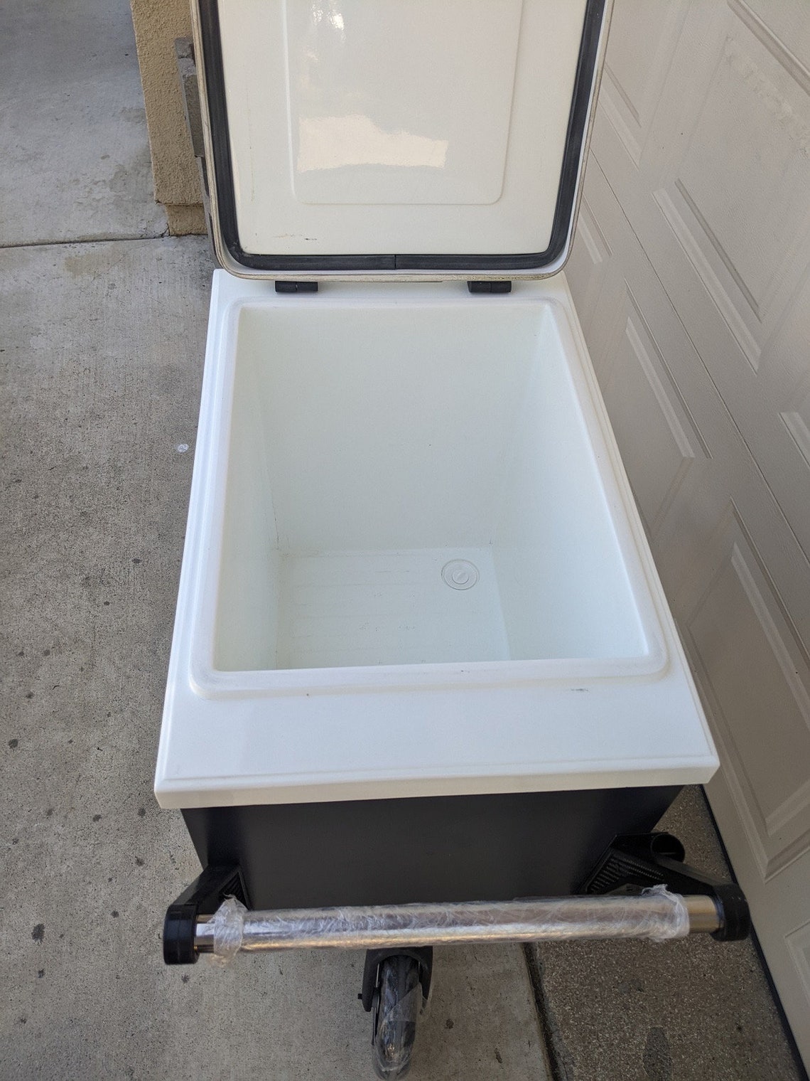 Cooler PUSH CART COOLER Push Cart Water Cooler Beach Cart Pool Etsy