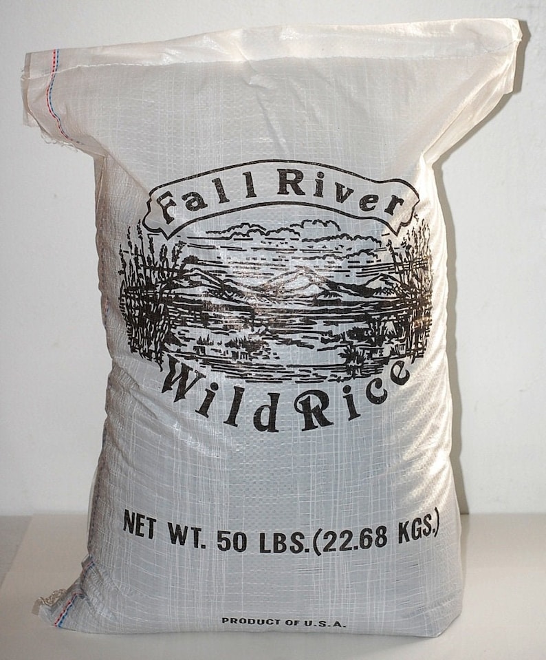 FANCY WILD RICE 50 Lbs. Grown in California. Wild Rice Bulk Foods First ...