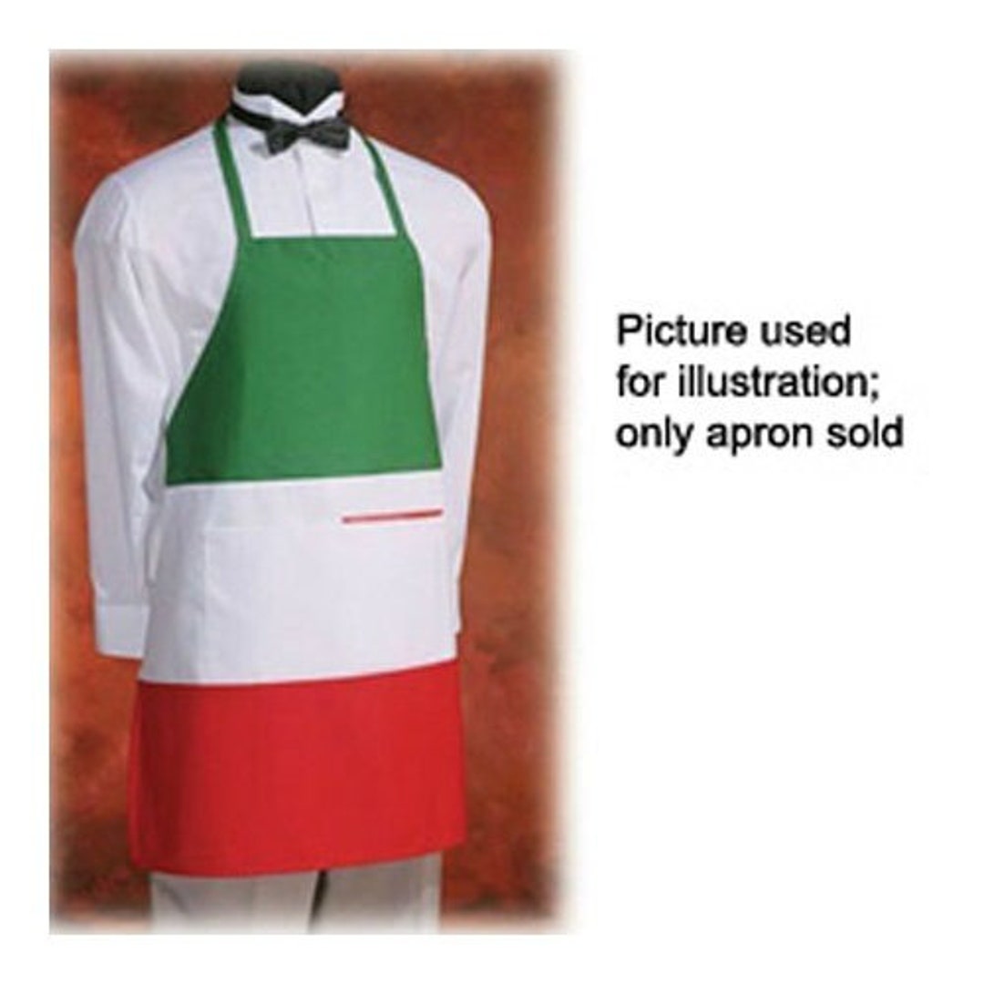 ITALIAN STYLE APRON Green Chef Hat Chef Aprons Cooks Gifts Etsy