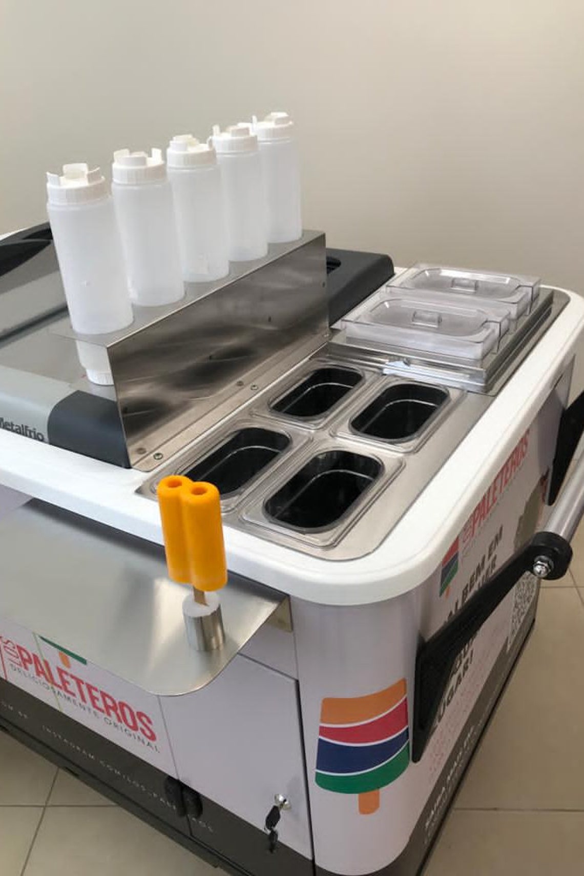 ICE CREAM FREEZER Cart Ice Cream Freezer Push Cart Etsy