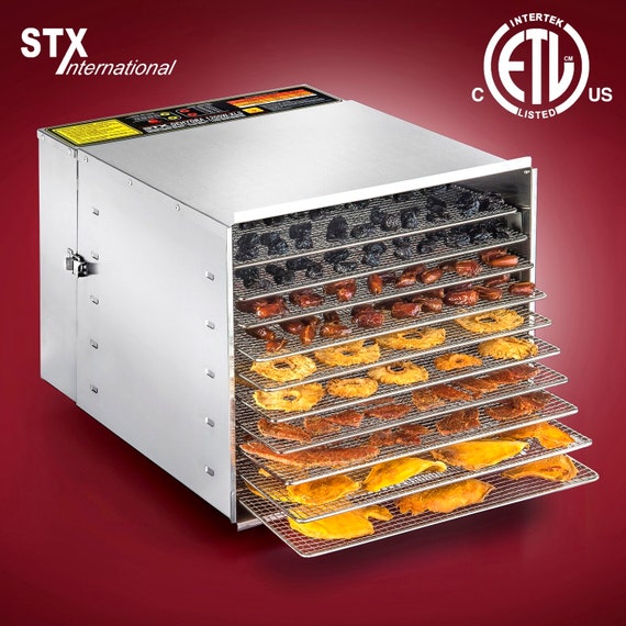 Meat Dehydrator for Jerky Maker Commercial Dehydrater 16 Trays