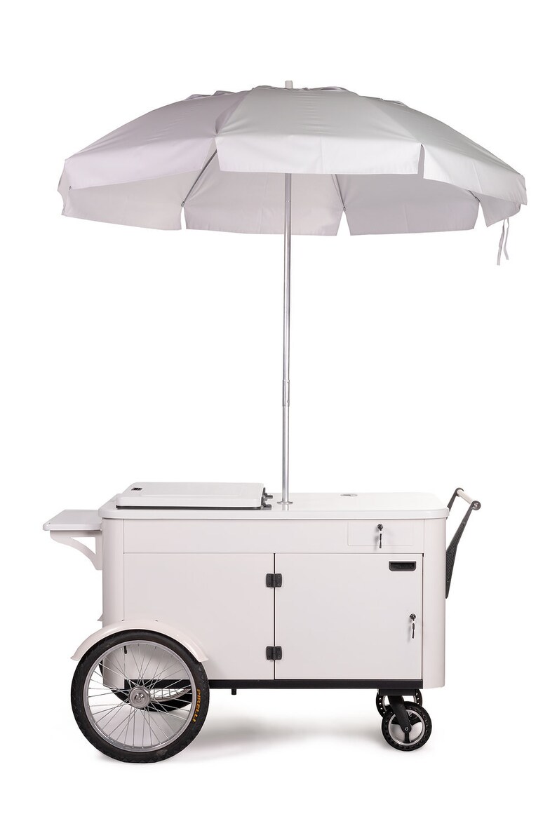 COOLER DISPLAY CART Ice Cream Push Cart Food Merchandising Etsy