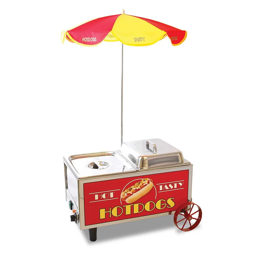 HOT DOG CART Countertop Hot Dog Cart Tabletop Hot Dog Cart Hot Dog