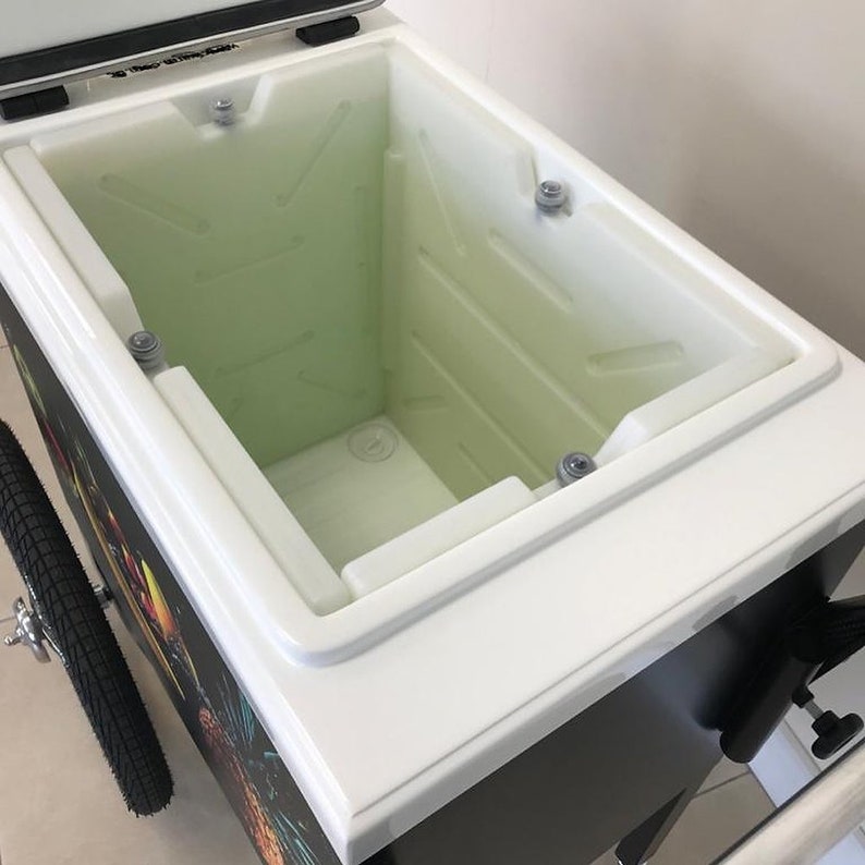 COOLER PUSH CART Healthy Fruit Cart Veggies Cart Veggies Stand Etsy