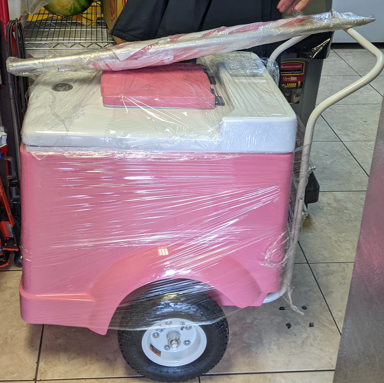 ICE CREAM CARTS, Refurbished Work Look as New, Ice Cream Push Carts