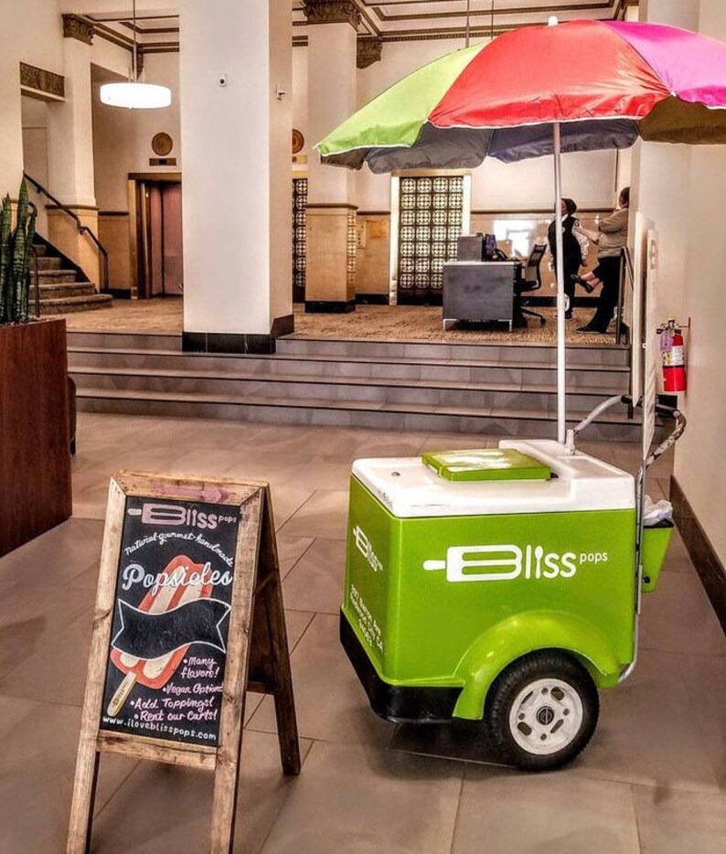 ICE CREAM CART, Commercial Branding, Ice Cream, Paletas, Gelato
