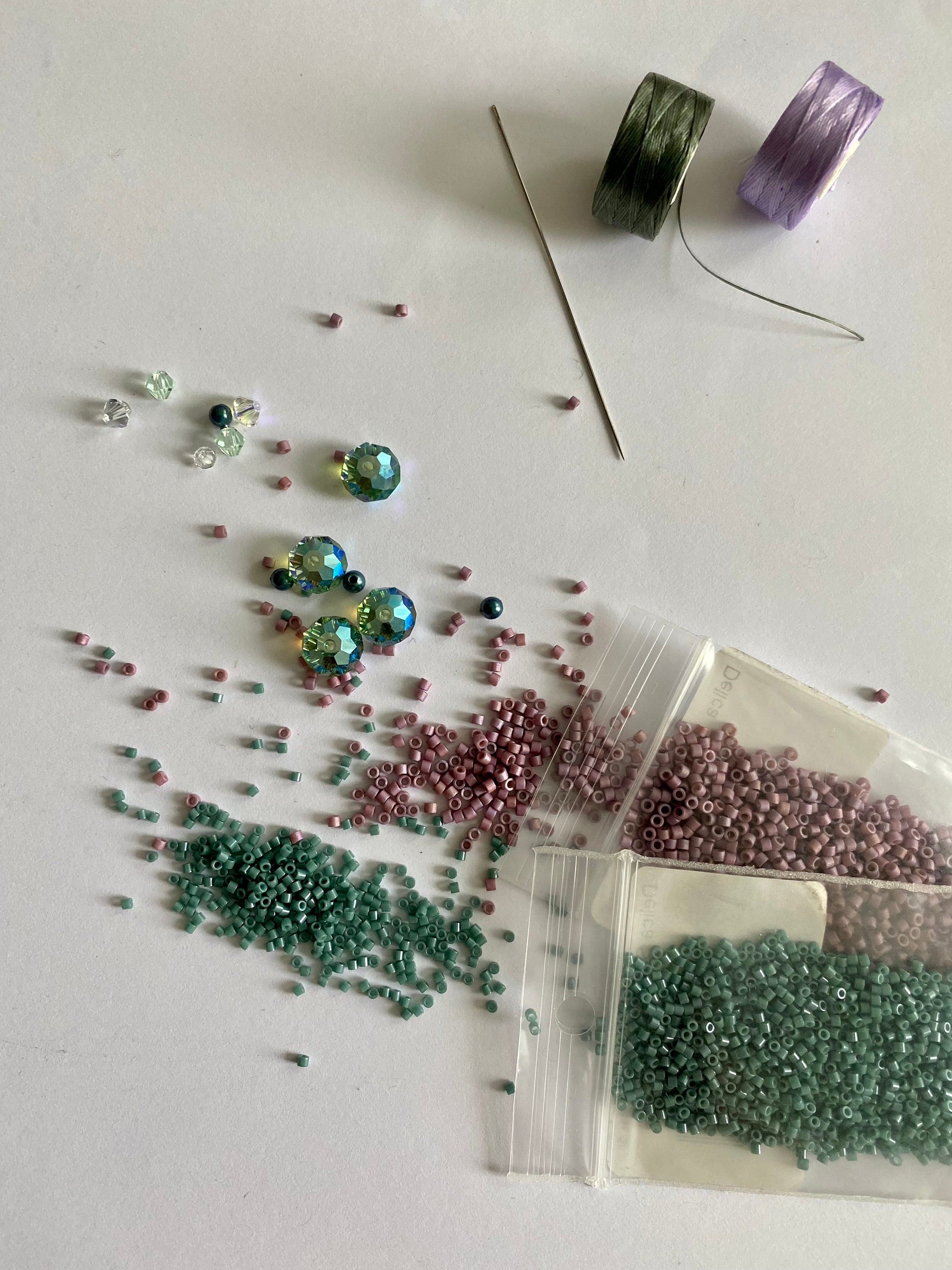 Beaded Flower Pattern: DIY Jewelry Tutorial (PDF Pattern) - Etsy