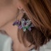 see more listings in the bird flower earrings section