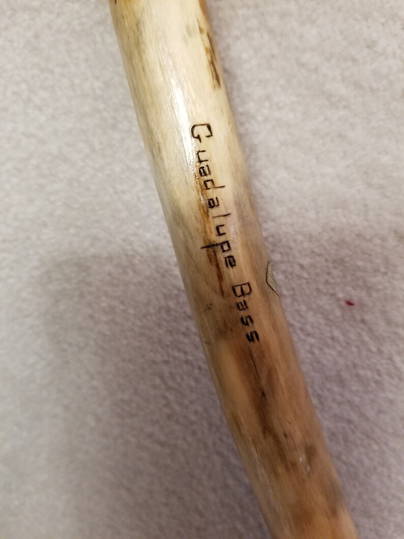 Custom Made Walking Stick 50 States 4 emblems TEXAS EXAMPLE Etsy