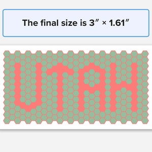 Teal Utah sticker