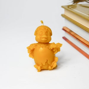 Hatched Baby Chick Beeswax Candle | Hatching chicken candle | Natural Handmade Beeswax Candles | Birthday Gift | Baby Shower | Original Gift