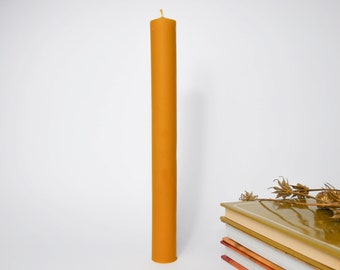 30 x 3 cm Long Pillar | Church Candle | Vaisakha | Wesak | Temple Candle | Chanukah | Thanksgiving | Diwali | Halloween | Long Burn Candle