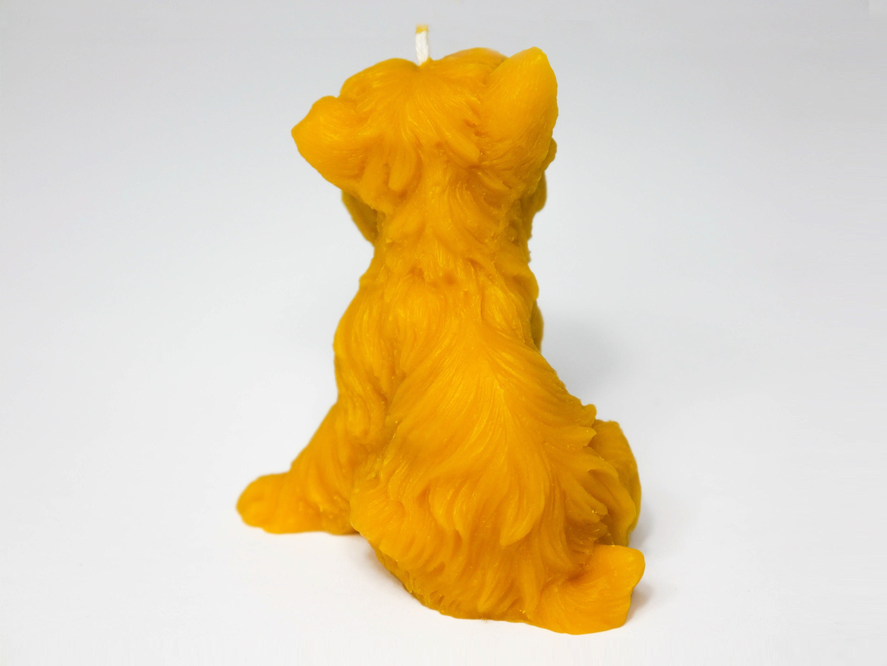 Dog Westie Beeswax Candle Gift for Dog Lovers Natural Etsy