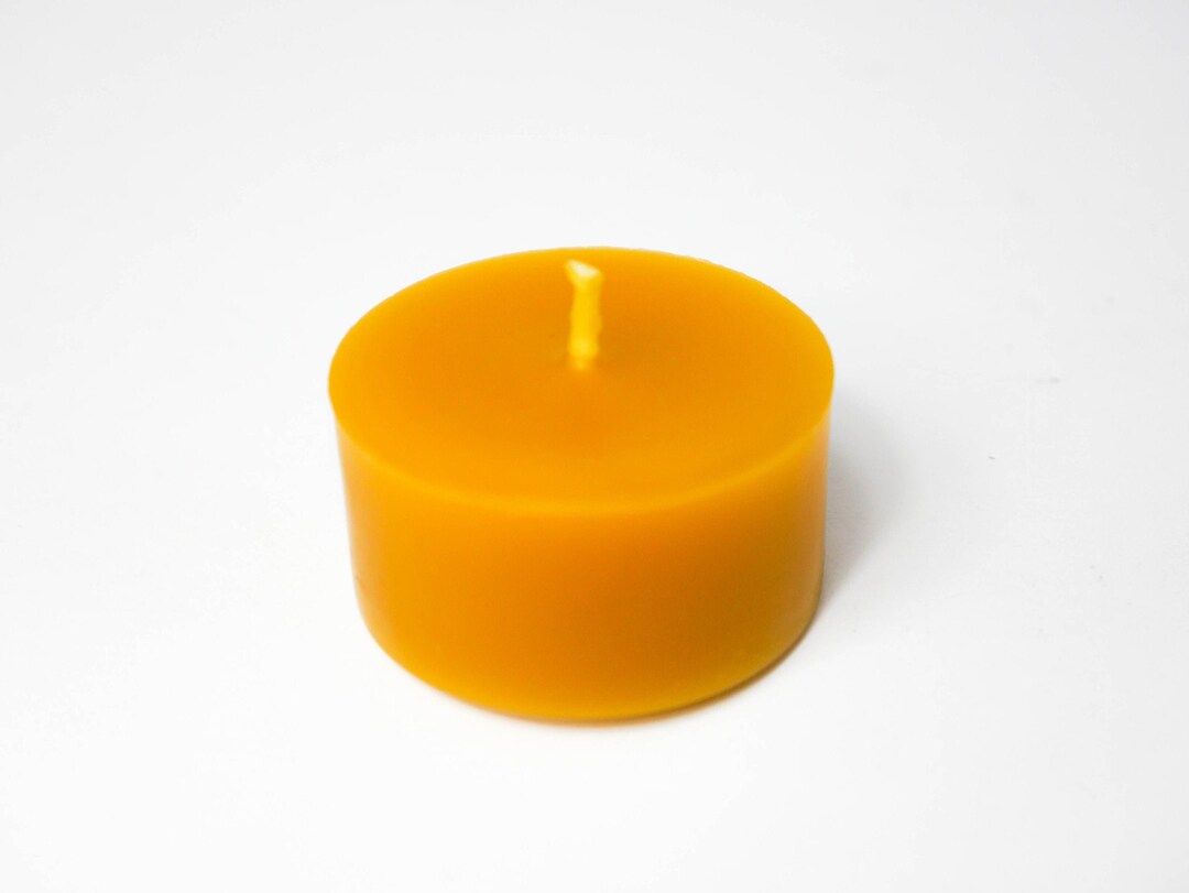 100 Pure & Natural Beeswax Tea Light Candle No Cup Tealight Etsy UK