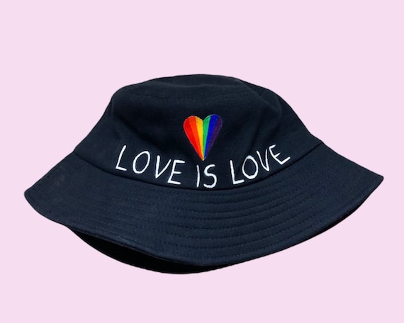LGBT Bucket Hat LGBTQ Pride Flag Custom 