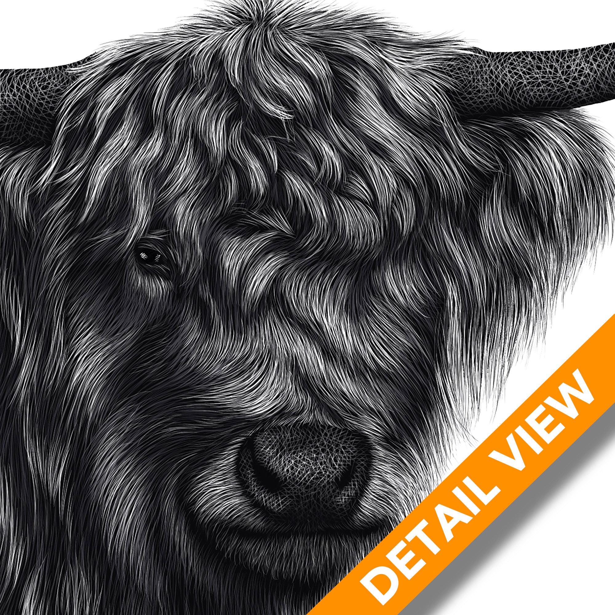 Digital Download YAK PRINT PRINTABLE Wall Art Animal | Etsy