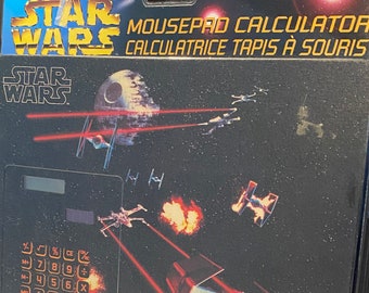 Vintage Star Wars Mouse Pad Calculator
