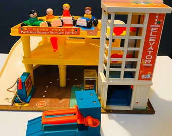 Fisher Price Garage Etsy