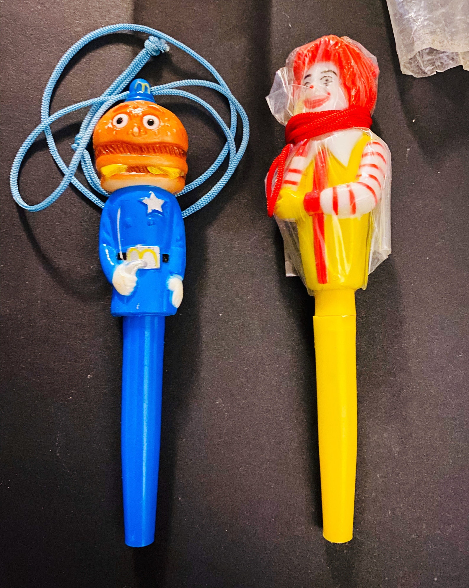 Vintage 1980s Mcdonalds Pen Toppers Pens Treat of the Week Etsy