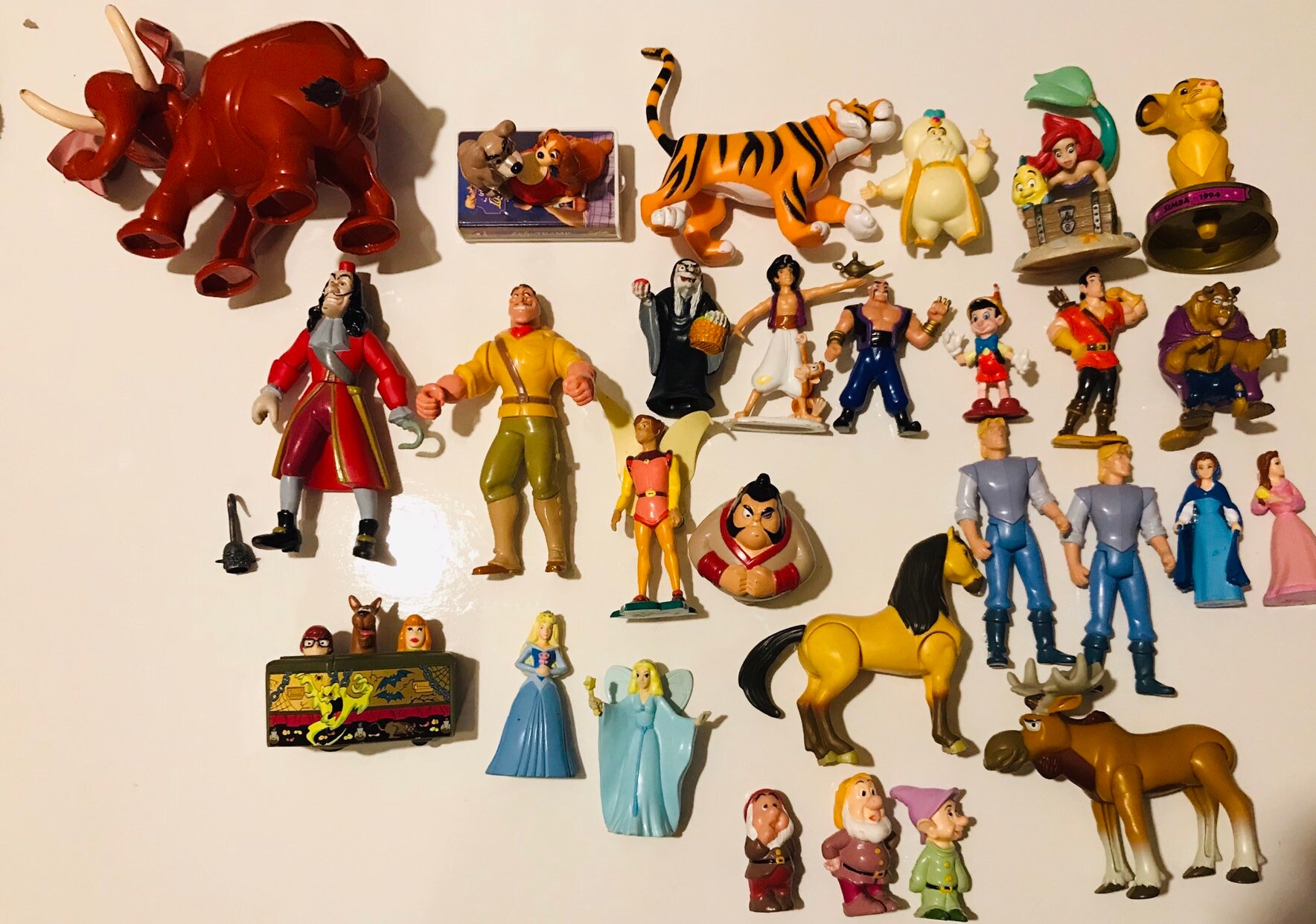 used disney figurines