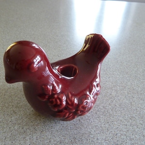 Guldkroken VOGEL KERZENHALTER von Märta Grunditz, Hjo, Schweden c. 1965
