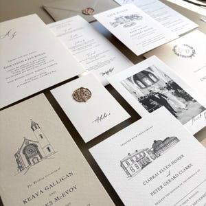Proefpakket trouwbriefpapier, bewaar deze datum, minimale uitnodigingen, klassieke trouwkaarten, gedrukte uitnodigingen, trouwmenu's