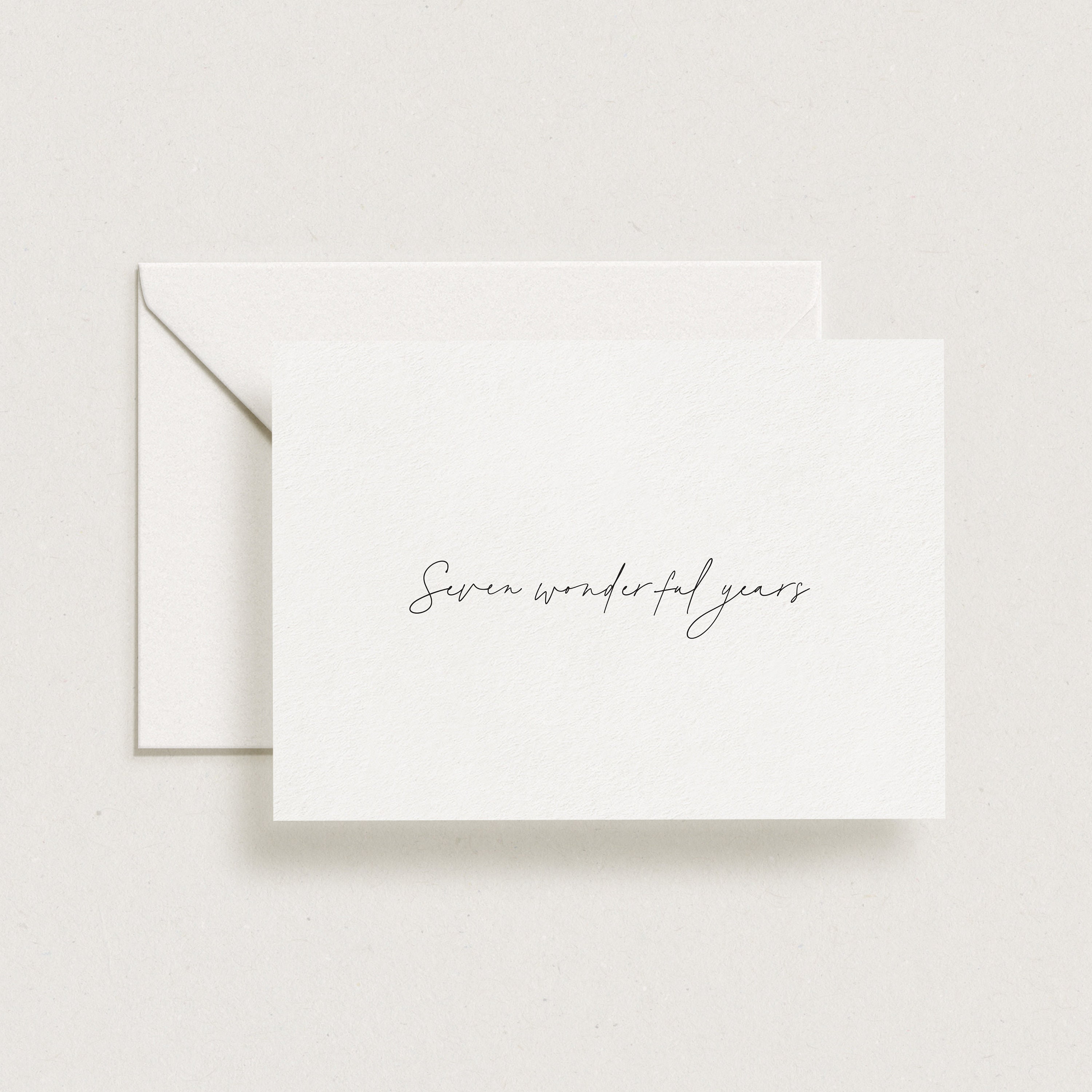 Anniversary Card, Calligraphy Anniversary Card, Couples Anniversary Card