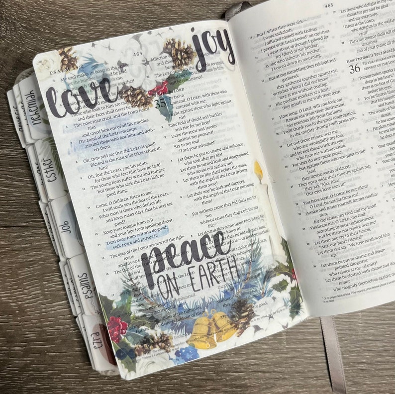 Printable Bible Journaling Stickers Christmas Stickers - Etsy