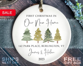 New Home Ornament - New Home Christmas Ornament 2023 - Christmas Tree New House Ornament