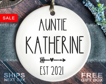 21+ Aunt Christmas Ornament 2021