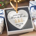 First Christmas Married Ornament - Mr and Mrs Tree Christmas Ornament - Our First Christmas Married as Mr and Mrs Ornament - Personalized